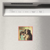 Dog Collie Smile Fotomagneet Magneet (Insitu (Vaatwasser))