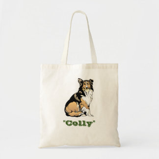 "#Dog#Colly"-Canvas tas