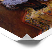 Dog Comforting Girl - Sympathie van R. Briton Poster (Hoek)