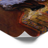 Dog Comforting Girl - Sympathie van R.Briton Poster (Hoek)