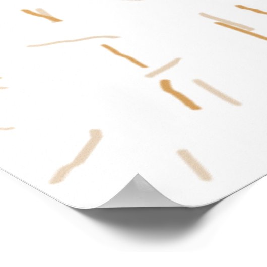 Dog Confetti Shedding Dog Poster (Hoek)