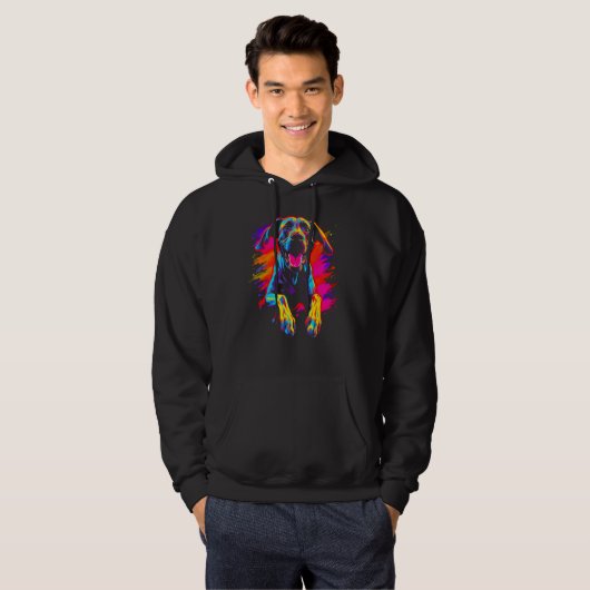 Dog Cool Great Dane Hoodie (Voorkant volledig)