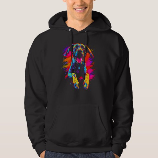 Dog Cool Great Dane Hoodie (Voorkant)