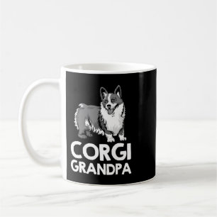Dog Corgi Funny Corgi Grandpa Puppy Welsh Corgi Koffiemok
