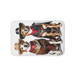 Dog Cowboys Badmat