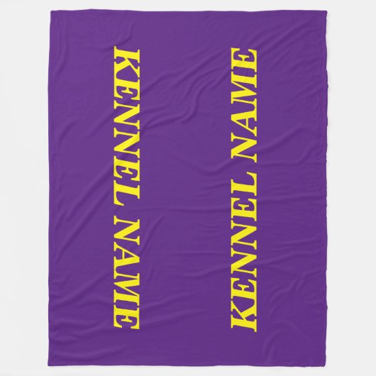 DOG CRATE HOESJE FLEECE BLANKET (Voorkant)