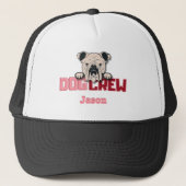 Dog Crew Bulldog Custom Trucker Pet (Voorkant)
