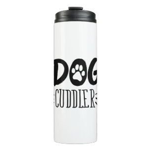 Dog Cuddler Dog Happy Cuddler Tekening Thermosbeker