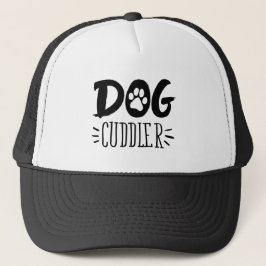 Dog Cuddler Dog Happy Cuddler Tekening Trucker Pet