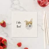Dog Custom Cocktail Napkin Servet (Insitu)