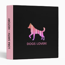 Dog - Cute Pet Pop Art, Roze Abstract Dier