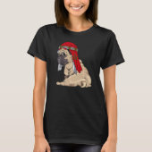Dog  Cute Pug Retro Morocco Flag Pride T-shirt (Voorkant)
