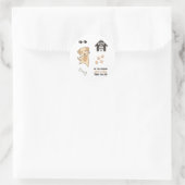 Dog Cute Stickers Labrador Retriever (Tas)