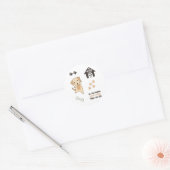 Dog Cute Stickers Labrador Retriever (Envelop)