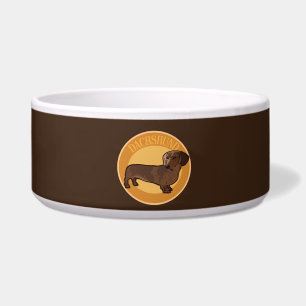 Dog Dachshund Voerbakje