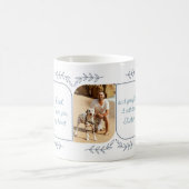 Dog Dad 3 Vertical Photo Loving Words Botanical Koffiemok (Center)