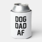 Dog Dad AF Blikjeskoeler (Blikje Voorkant)