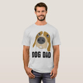DOG DAD Beagle T-Shirts T - shirts (Voorkant volledig)