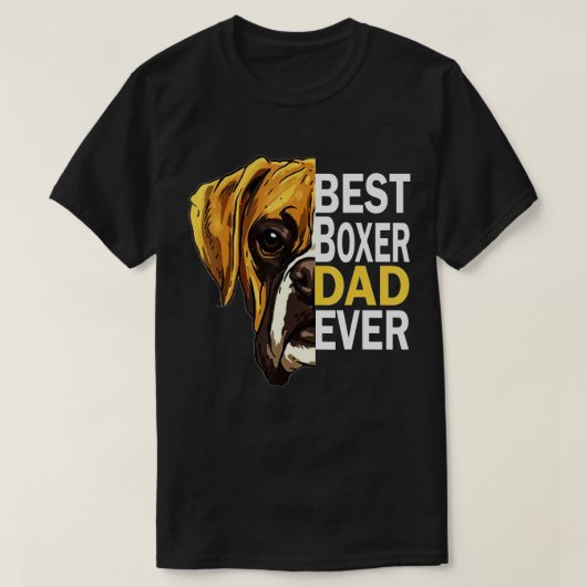Dog dad, beste hondenvader ooit, hondenvader t, bo t-shirt (Design voorkant)