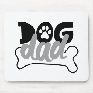 Dog Dad Bone citeert over honden als gezinspleegst Muismat
