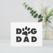 Dog Dad classic Feestdagenkaart (Staand voorkant)