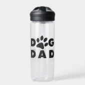 Dog Dad classic Waterfles (Voorkant)