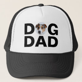 Dog Dad, Custom Photo Dad Gift Trucker Hat Trucker Pet