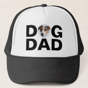 Dog Dad, Custom Photo Dad Gift Trucker Hat Trucker Pet
