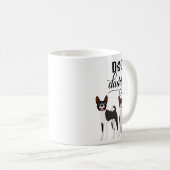 Dog Dad Cute Basenji Hound Koffiemok (Voorkant rechts)