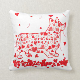 Dog Dad Dog Mom Gifts Corgi Valentines Day Kussen