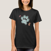 Dog Dad Doodle Paw T-shirt (Voorkant)