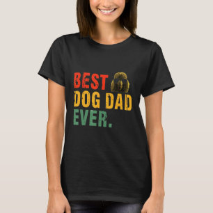 Dog Dad Ever Poodle T-shirt