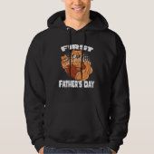 Dog Dad First Father s Day Hoodie (Voorkant)
