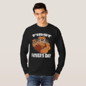 Dog Dad First Father s Day T-shirt (Voorkant volledig)
