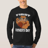 Dog Dad First Father s Day T-shirt (Voorkant)
