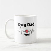 Dog Dad Fuel Mug Koffiemok (Links)