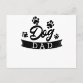 Dog Dad Funny Design - Gift idea voor honden eigen Briefkaart (Voorkant)