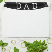 Dog Dad Funny Design - Gift idea voor honden eigen Theedoek (Gevouwen)