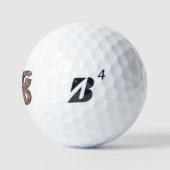 Dog Dad Gift Golfballen (Logo)