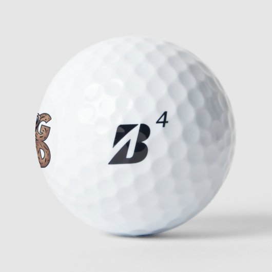 Dog Dad Gift Golfballen (Logo)