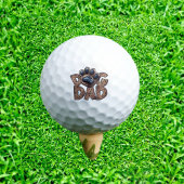 Dog Dad Gift Golfballen