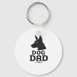 Dog Dad Gifts for Him – Funny & Custom Gea Sleutelhanger