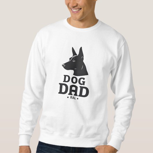 Dog Dad Gifts for Him – Funny & Custom Gea Trui (Voorkant)