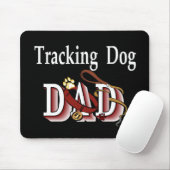 Dog Dad Gifts volgen Muismat (Met muis)
