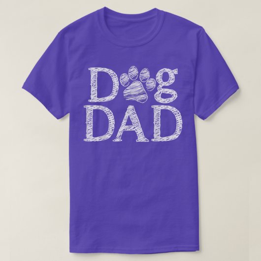 Dog Dad Graphic Father Day Gift Hondenliefhebber G T-shirt (Design voorkant)