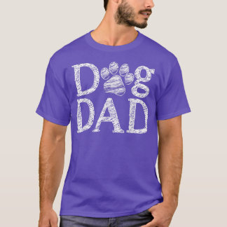 Dog Dad Graphic Father Day Gift Hondenliefhebber G T-shirt