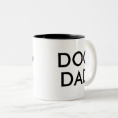 Dog Dad | grappige humor grap mok (Voorkant rechts)