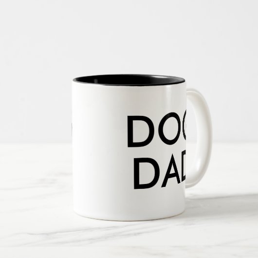 Dog Dad | grappige humor grap mok (Voorkant rechts)