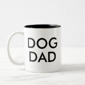 Dog Dad | grappige humor grap mok (Links)