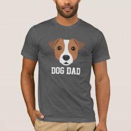 Dog Dad Jack Russell Vaderdag T-shirt